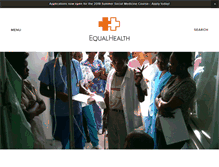 Tablet Screenshot of equalhealth.org